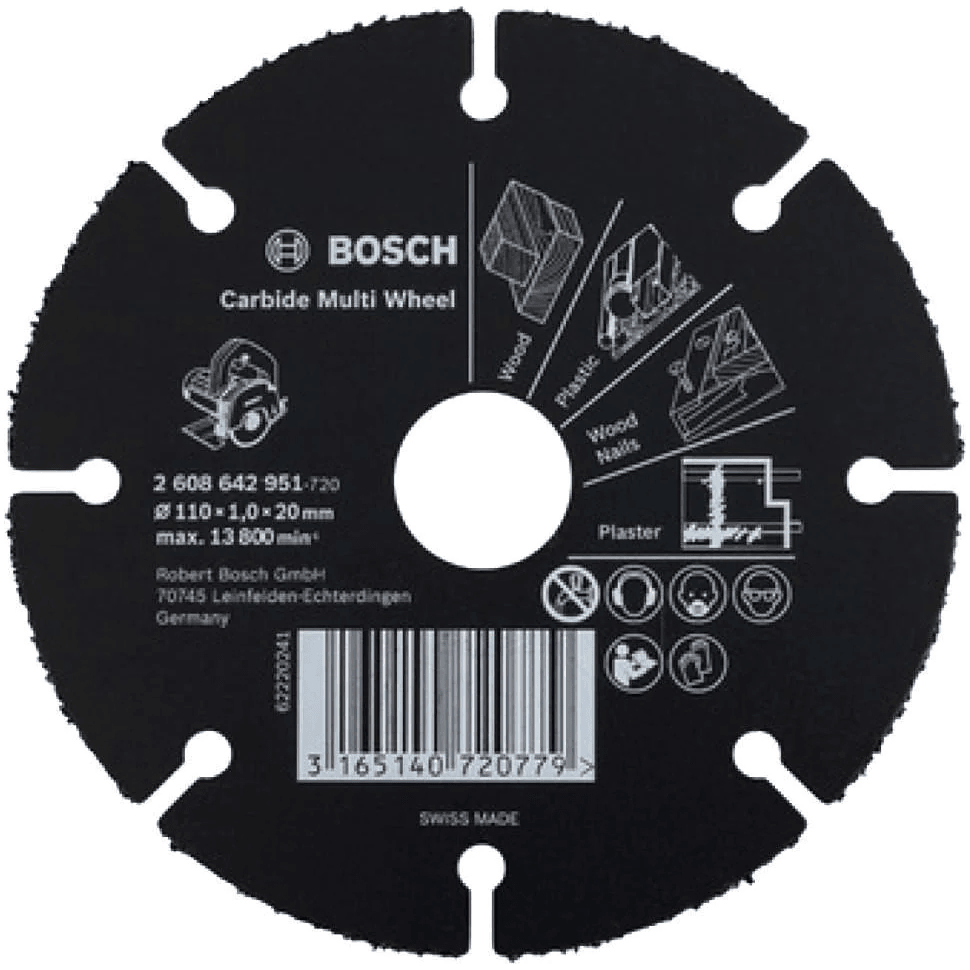 Bosch Carbide Multi Wheel 4 Bosch Carbide Multi Wheel 4
